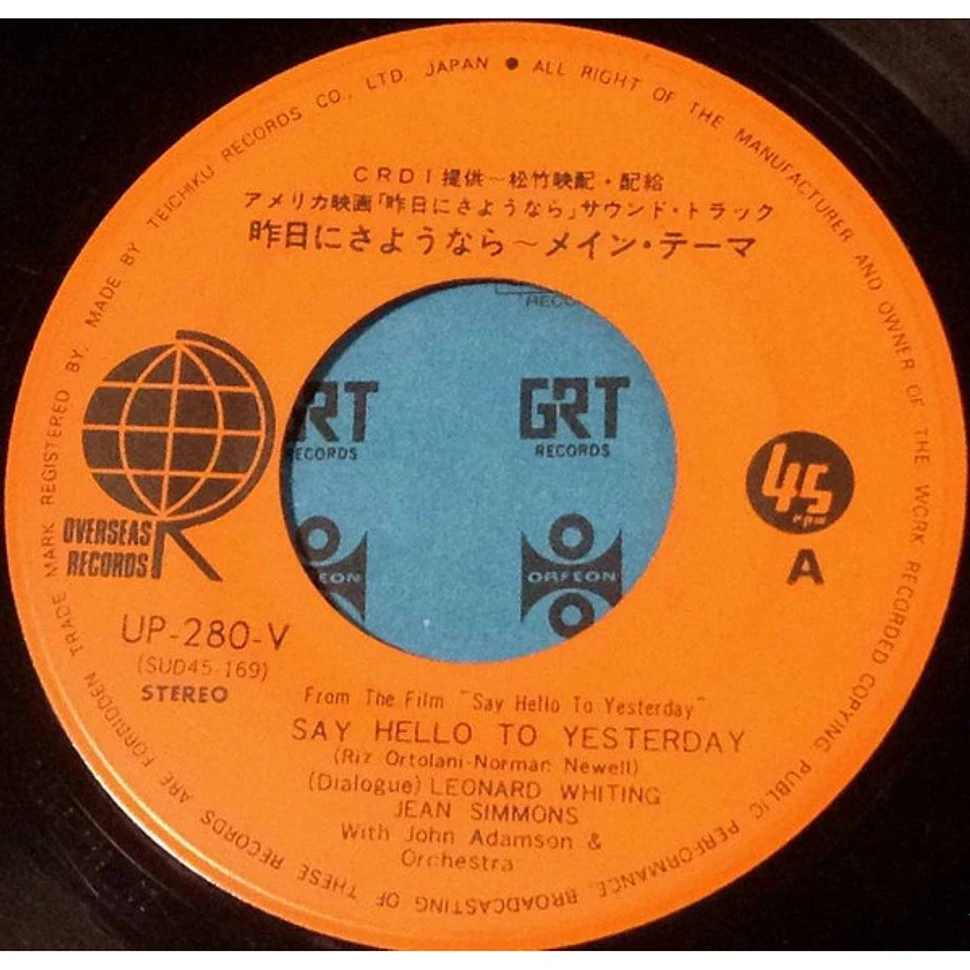 John Adamson And Orchestra - Say Hello To Yesterday
