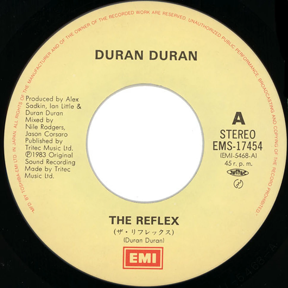 Duran Duran = Duran Duran - The Reflex = ザ・リフレックス