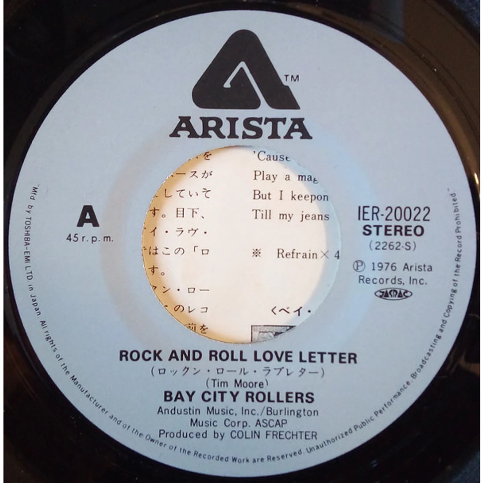Bay City Rollers - Rock And Roll Love Letter