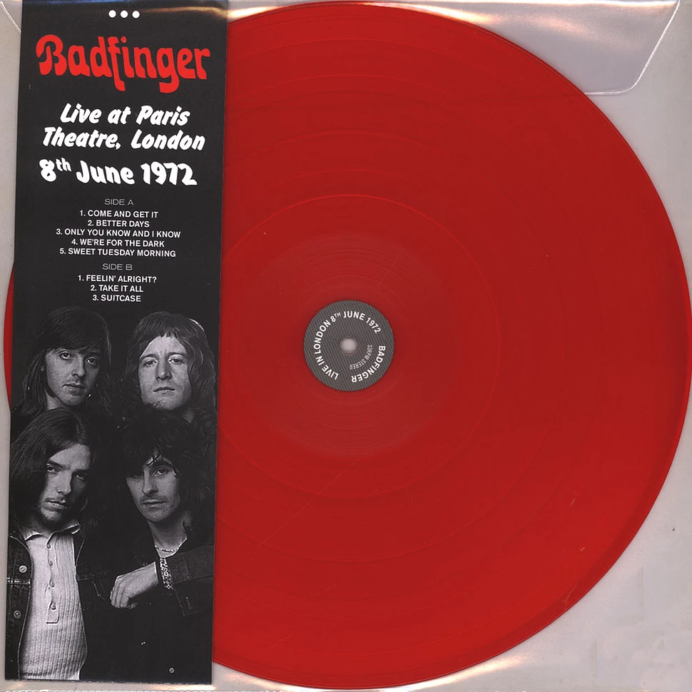 Badfinger - Live At Paris Theatre London 1972 Red Vinyl Edtion