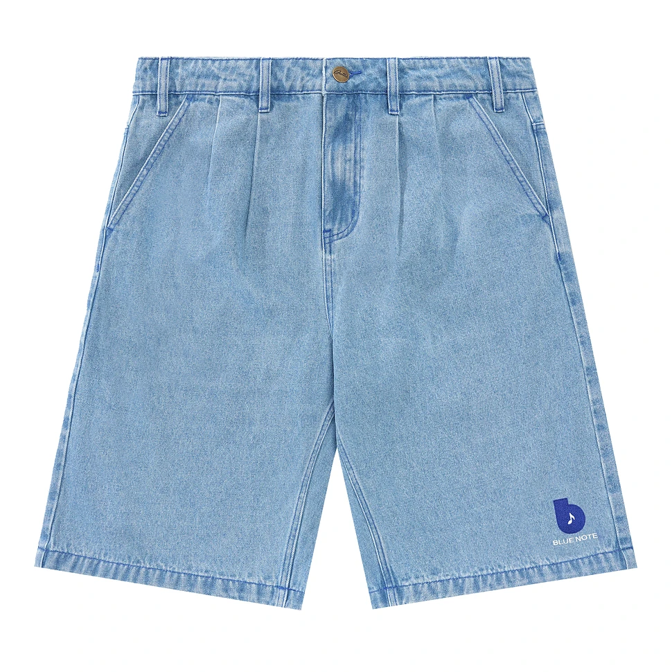 Butter Goods x Blue Note - Blue Note Pleated Denim Shorts