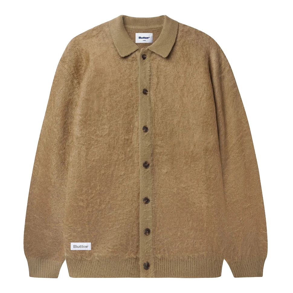 Butter Goods - Mohair Button Up Knitted Shirt