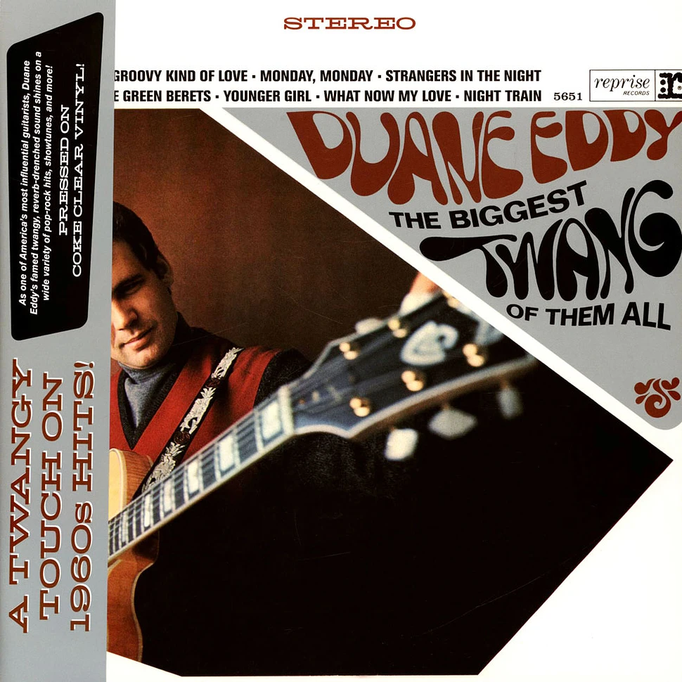 Duane Eddy - The Biggest Twang Of Them All Coke Boittle Clear Vinyl Edition