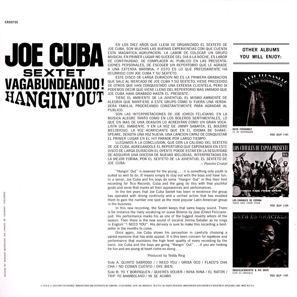 Joe Cuba Sextet - Vagabundeando! Hangin' Out