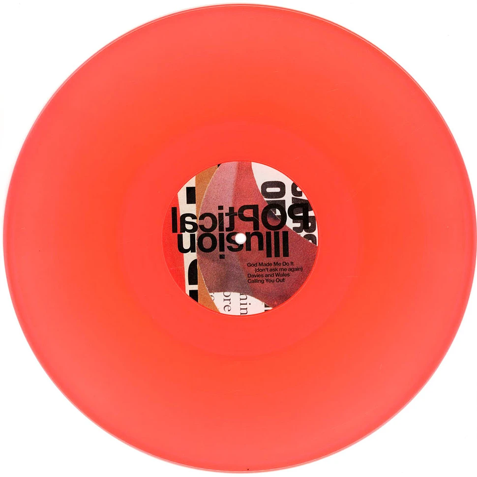 John Cale - Poptical Illusion Transparent Neon Orange Vinyl Edition