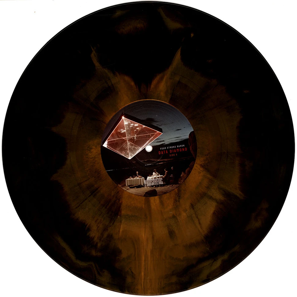 Four Stroke Baron - Data Diamond Galaxy Orange Black Vinyl Edition