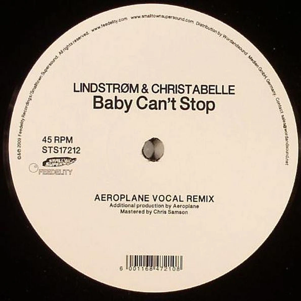 Lindstrøm & Christabelle - Baby Can't Stop