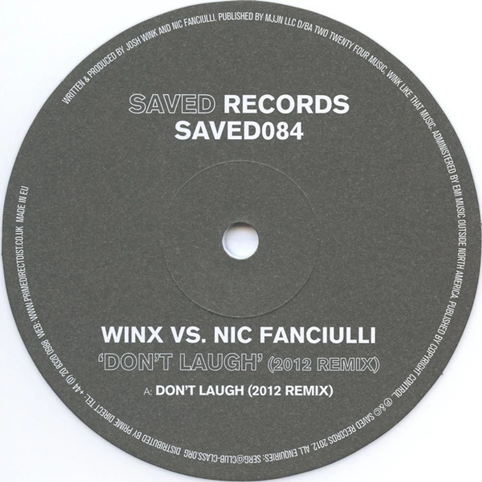 Josh Wink vs. Nic Fanciulli - Don't Laugh (2012 Remix)