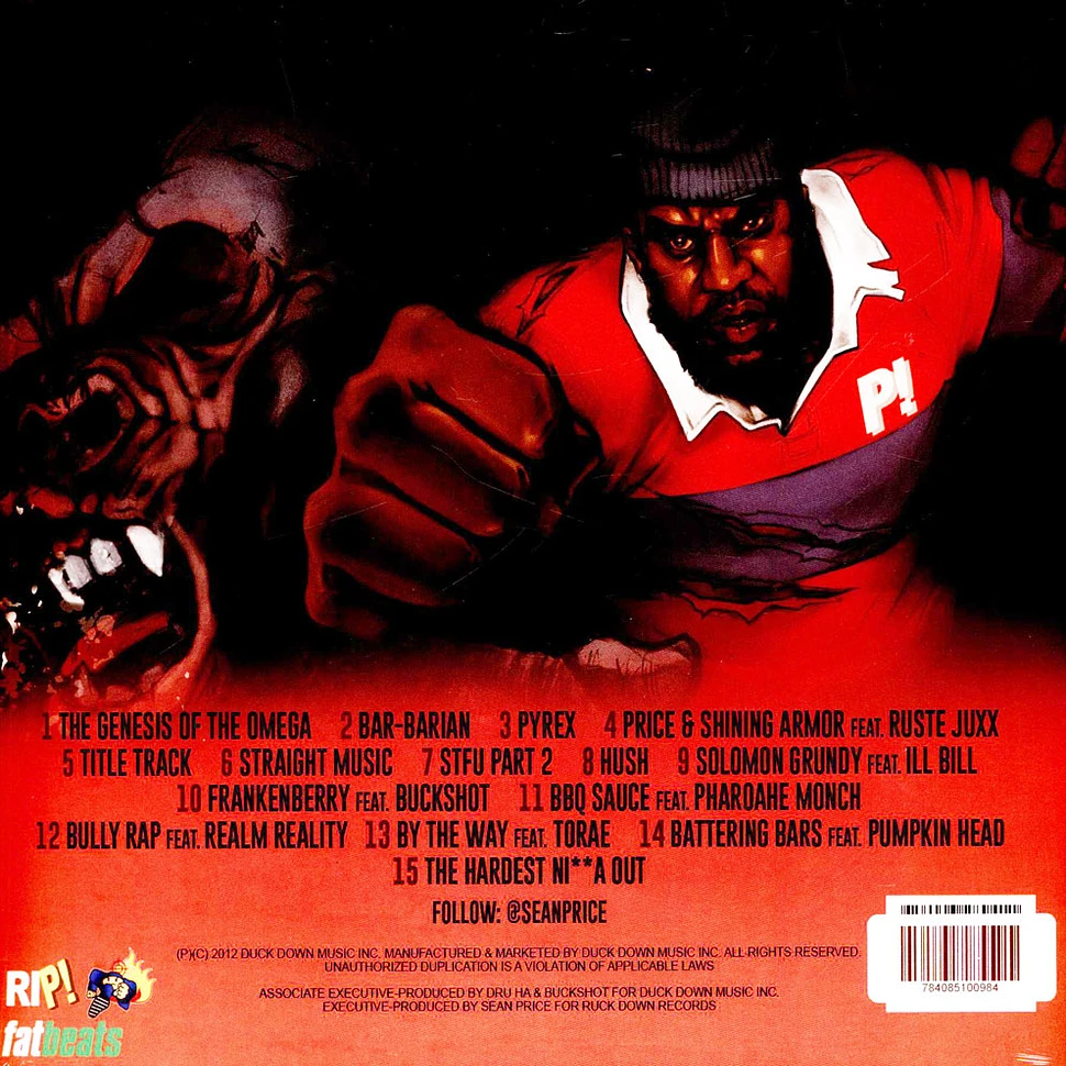 Sean Price - Mic Tyson Red & Black Splatter Vinyl Edition