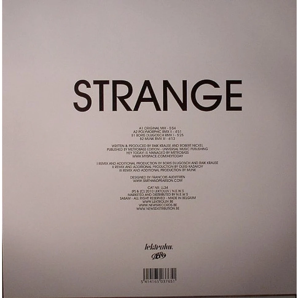 Hey Today! - Strange