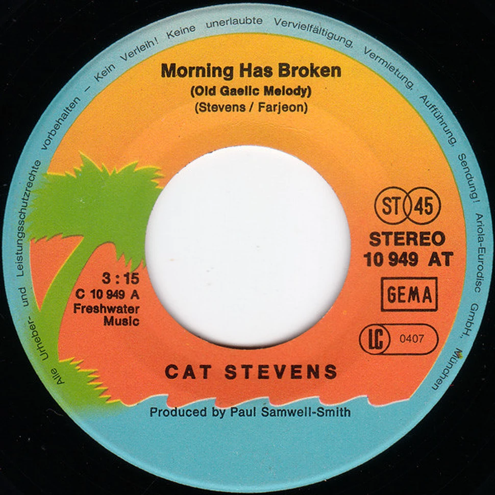 Cat Stevens - Morning Has Broken / Glad I'm Alive