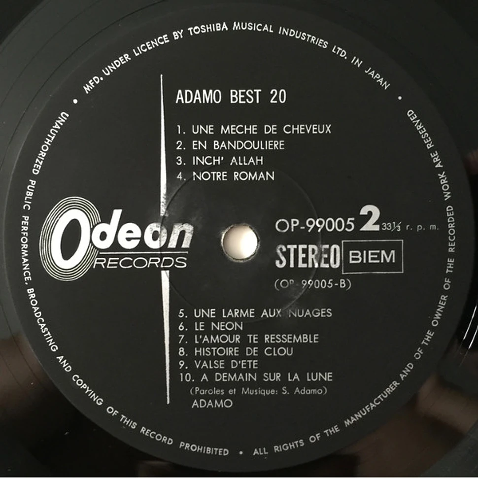 Adamo - Best 20