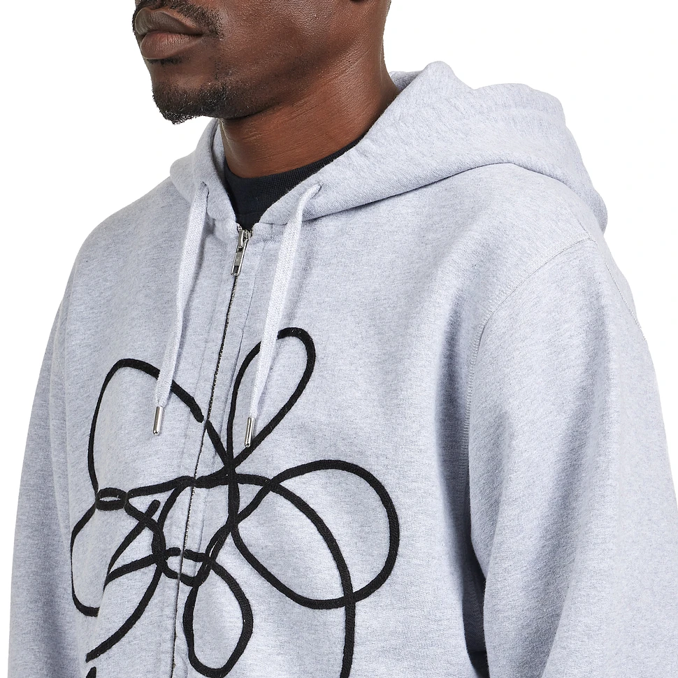 Arte Antwerp - Flower Logo Zip Hoodie