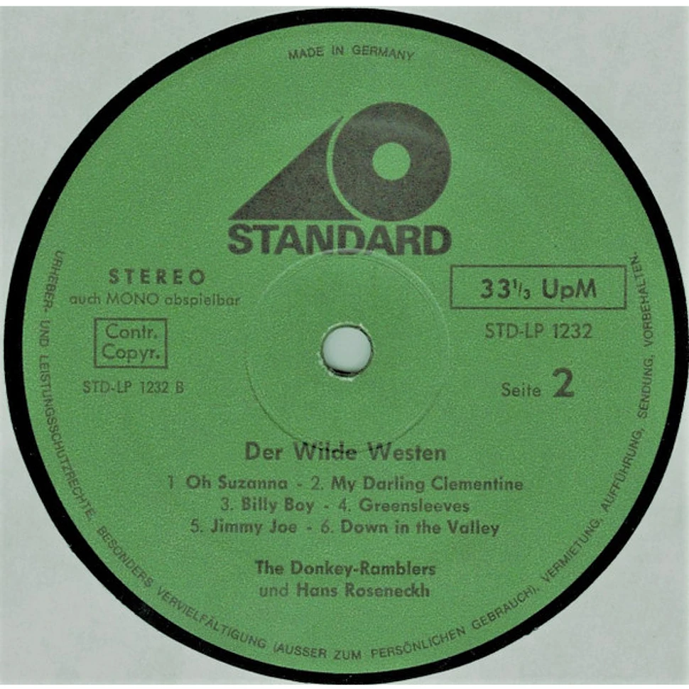 The Donkey Ramblers - Der Wilde Westen