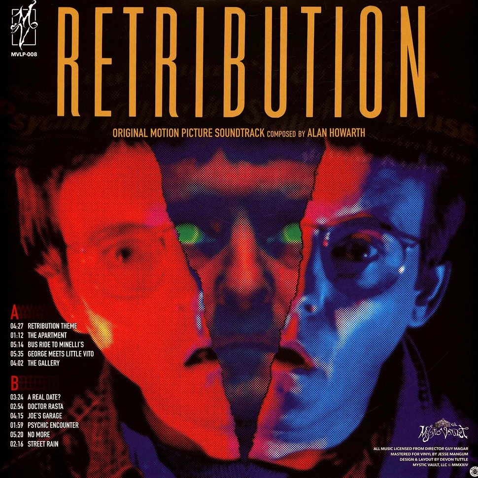 Alan Howarth - OST Retribution Blue Green Pinwheel Vinyl Edition