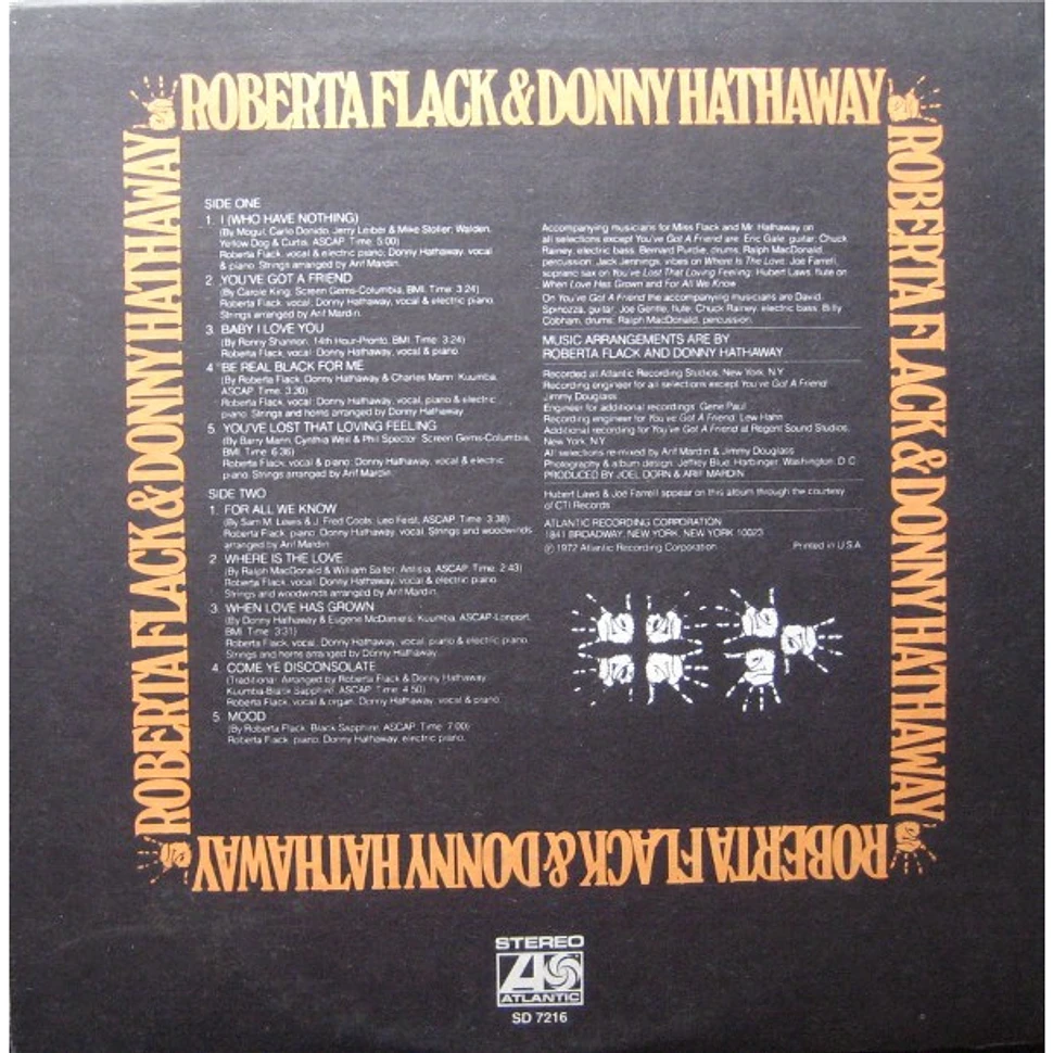 Roberta Flack & Donny Hathaway - Roberta Flack & Donny Hathaway