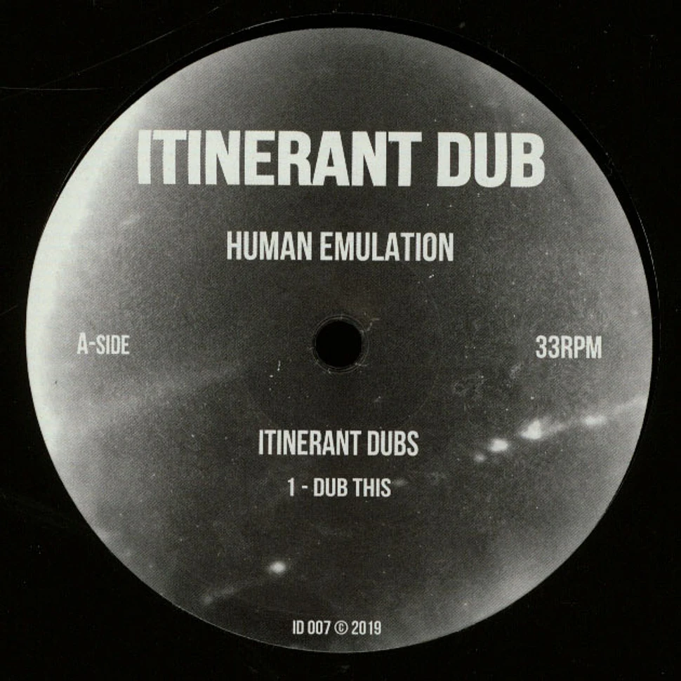 Intinerant Dubs - Human Emulation