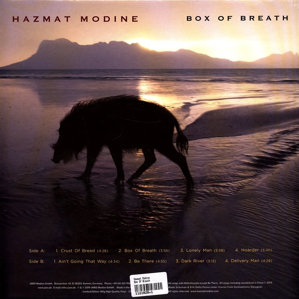 Hazmat Modine - Box Of Breath