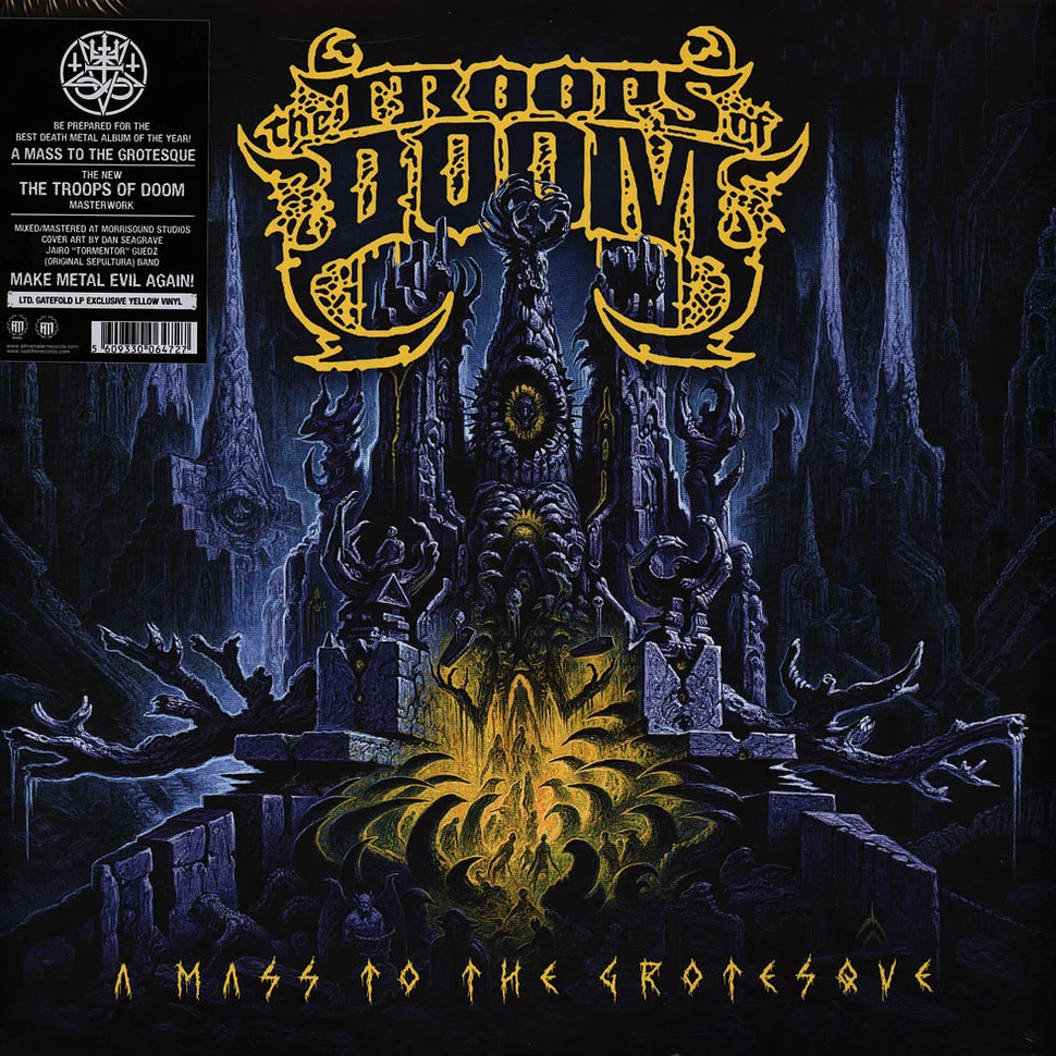 The Troops Of Doom - A Mass To The Grotesque Yellow Vinyl Edition