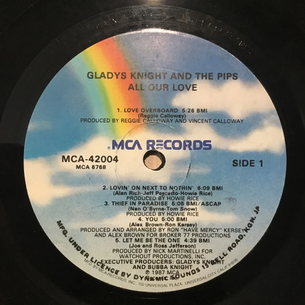 Gladys Knight And The Pips - All Our Love