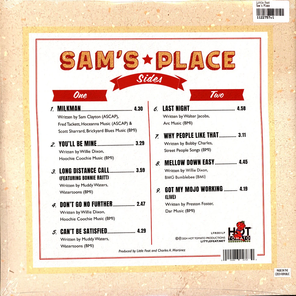 Little Feat - Sam's Place