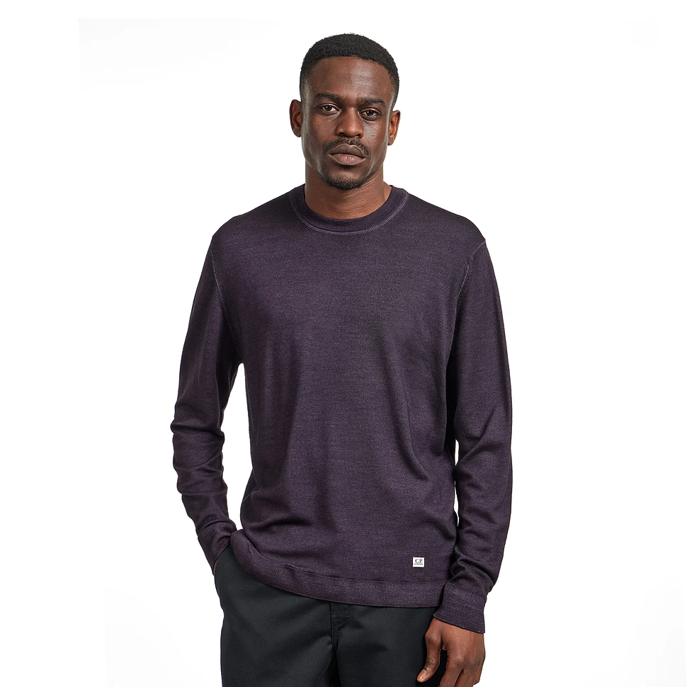 C.P. Company - Fast Dyed Logo Knit Sweater