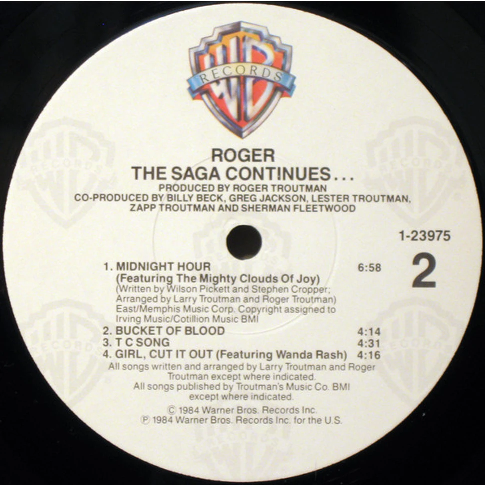 Roger Troutman - The Saga Continues...
