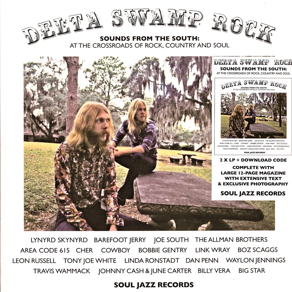 Soul Jazz Records presents - Delta Swamp Rock - Sounds From The South: At The Crossroads Of Rock, Country and Soul