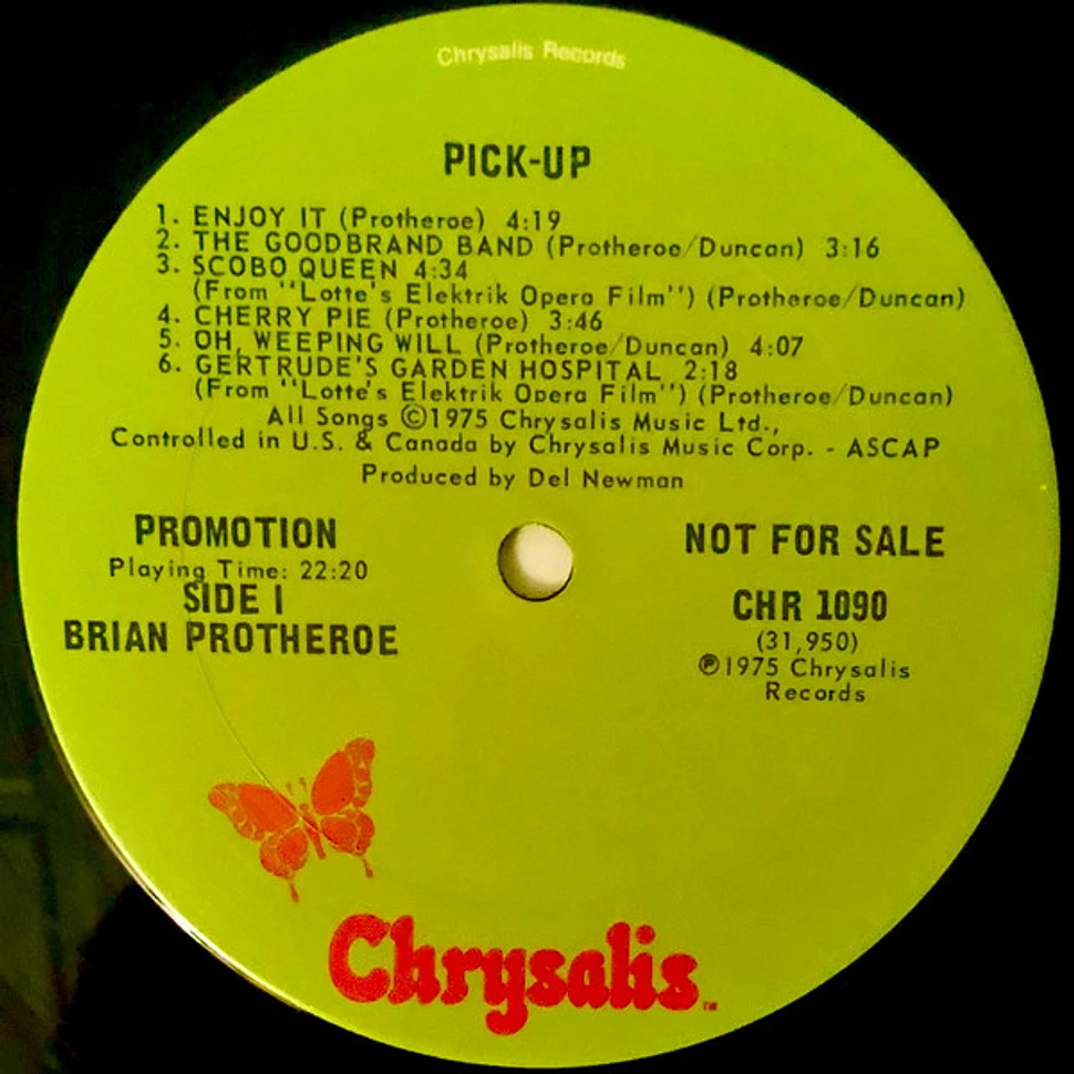 Brian Protheroe - Pick Up