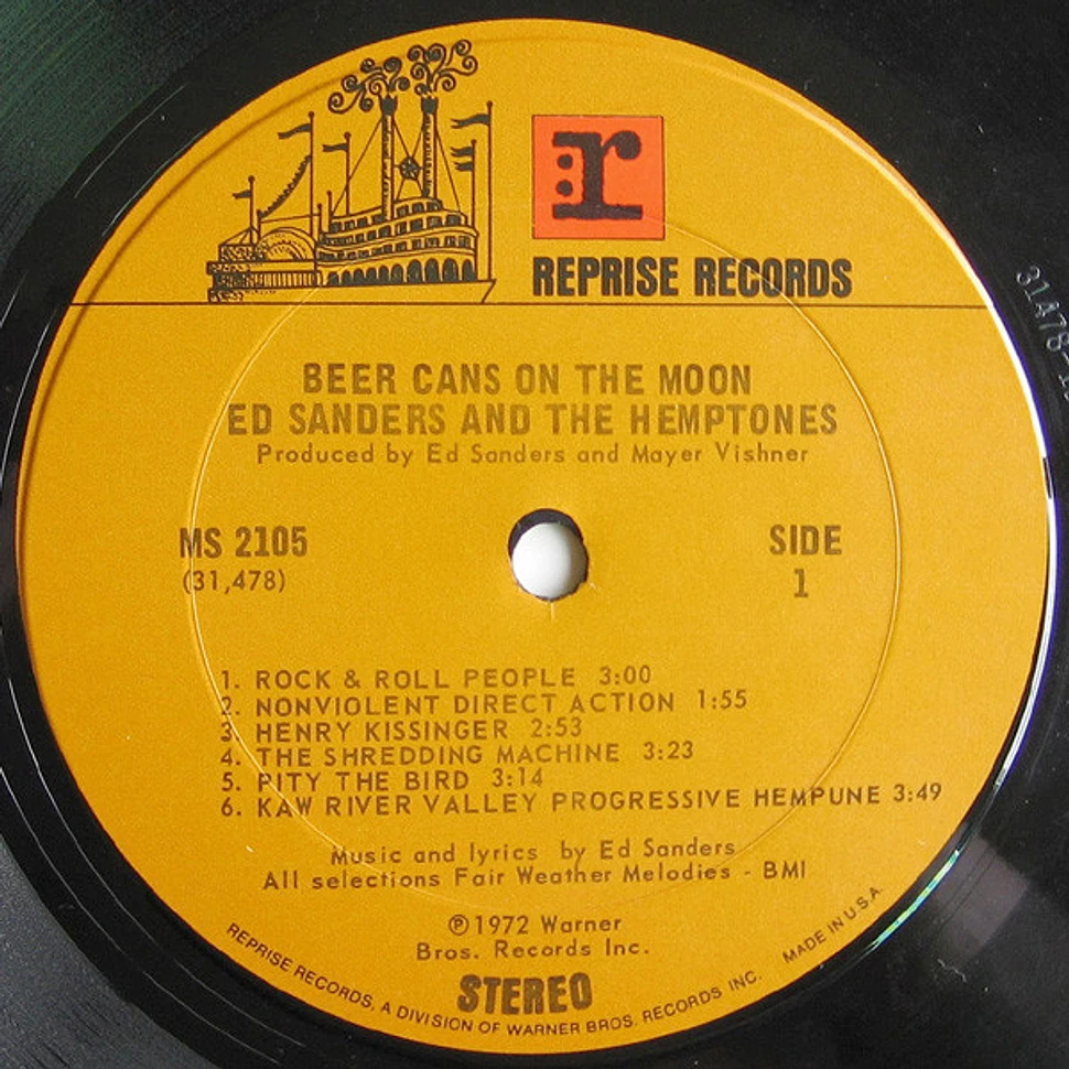Ed Sanders - Beer Cans On The Moon