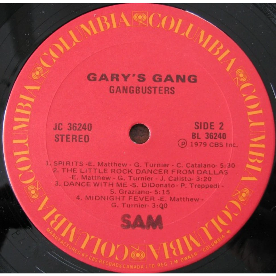 Gary's Gang - Gangbusters