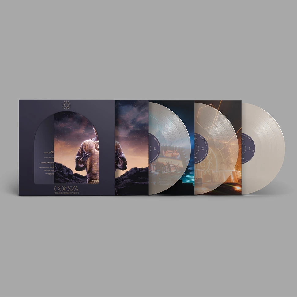 ODESZA - The Last Goodbye Tour Live Ghostly Clear Vinyl