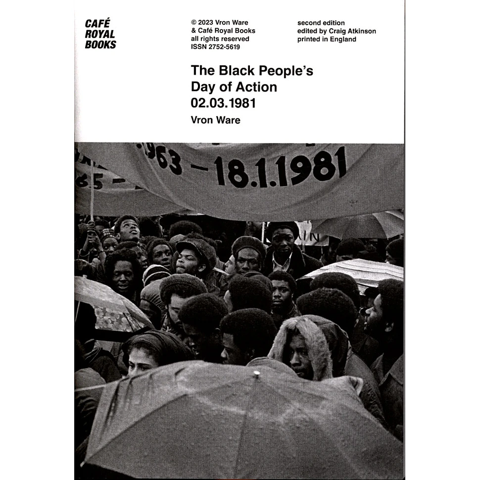 Vron Ware - The Black People's Day Of Action 02.03.1981