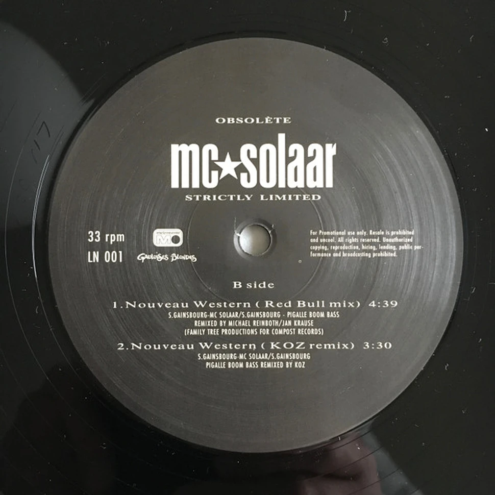 MC Solaar - Strictly Limited