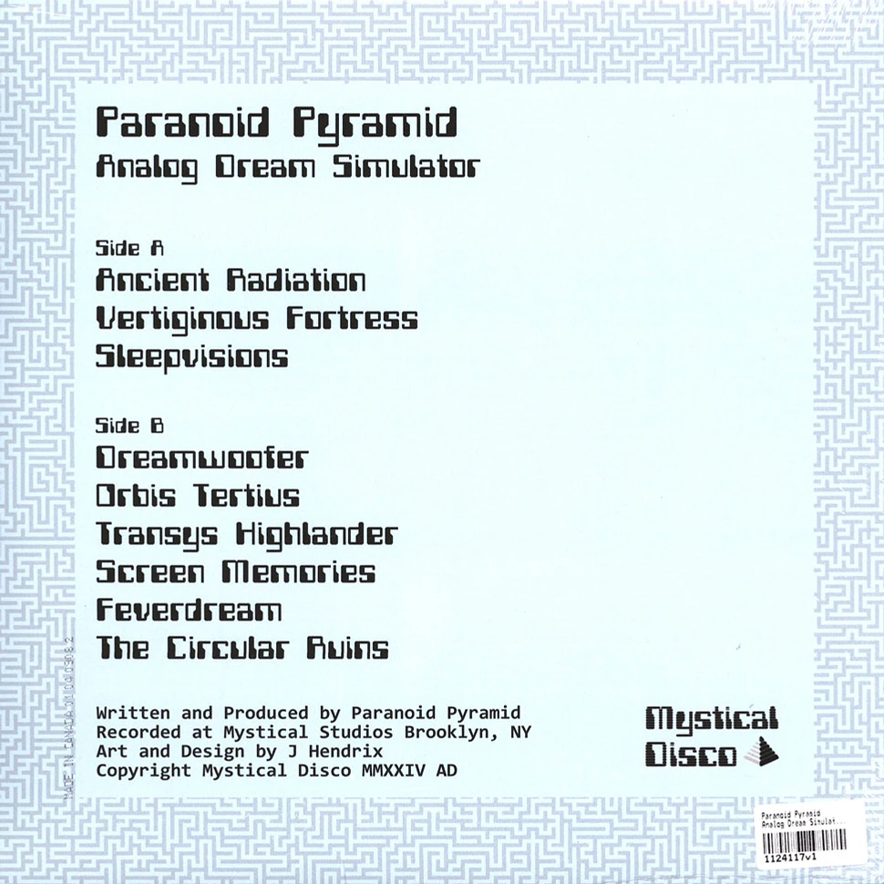 Paranoid Pyramid - Analog Dream Simulator Marbled Vinyl Edition