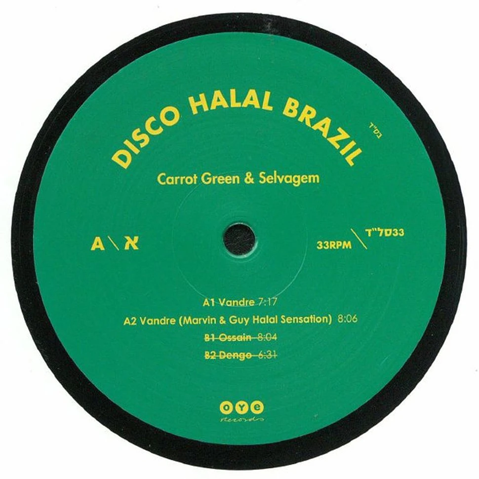 Carrot Green & Selvagem - Disco Halal Brazil