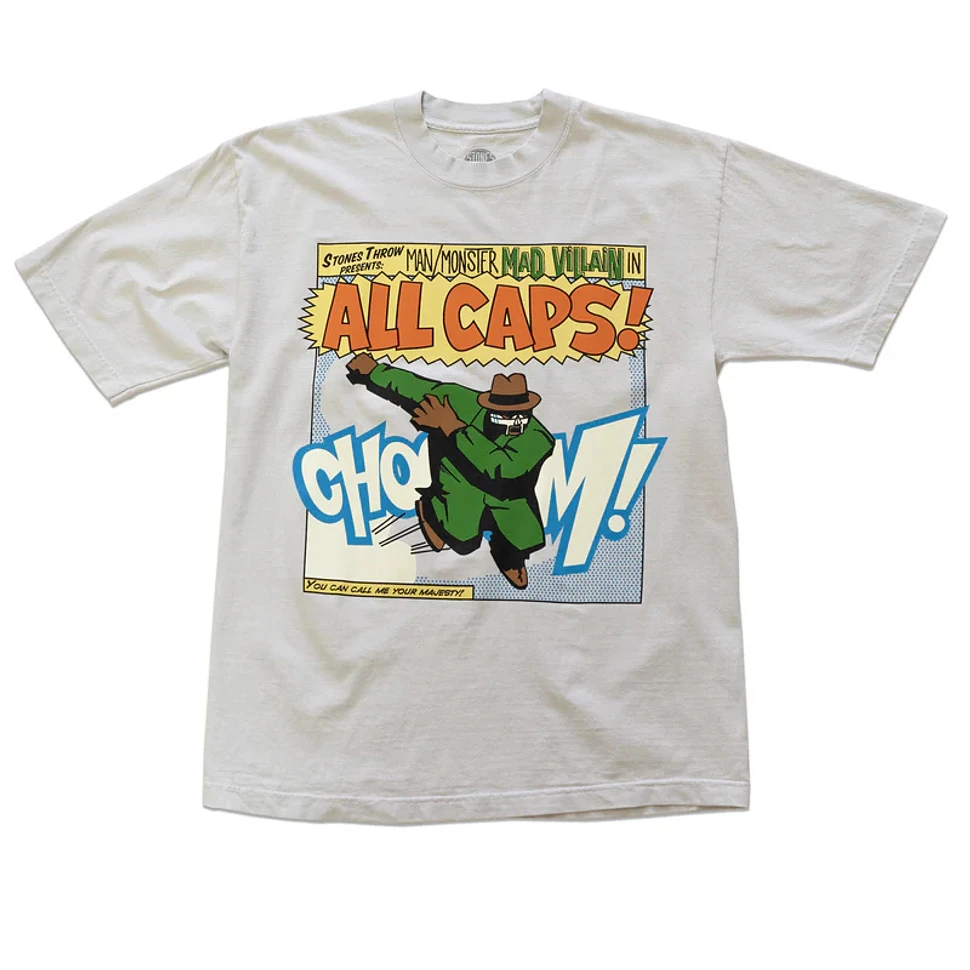 Madvillain (MF DOOM & Madlib) - ALL CAPS! T-Shirt