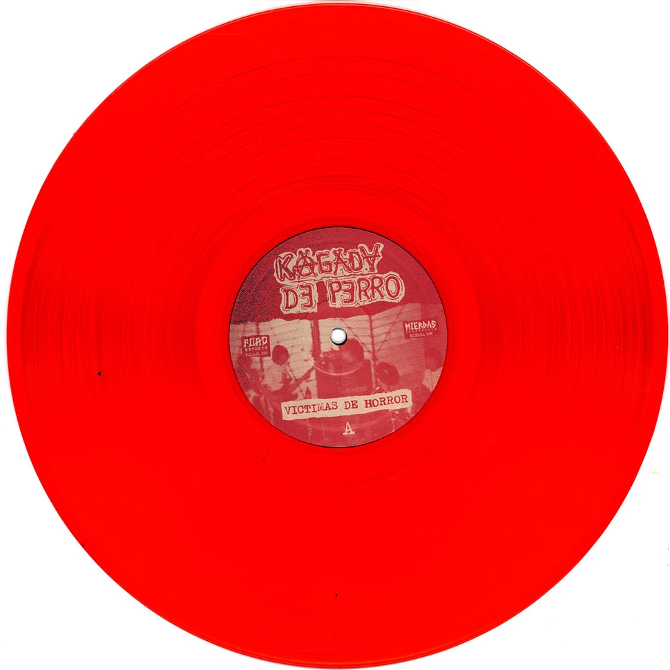 Kagada De Perro - Victimas De Horror Clear Red Vinyl Edition