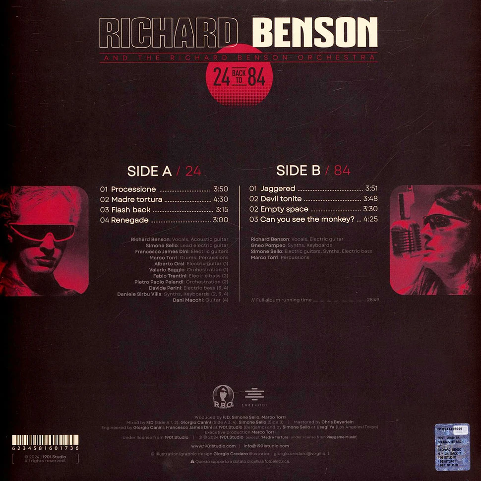 Richard Benson - 24 Back To 84