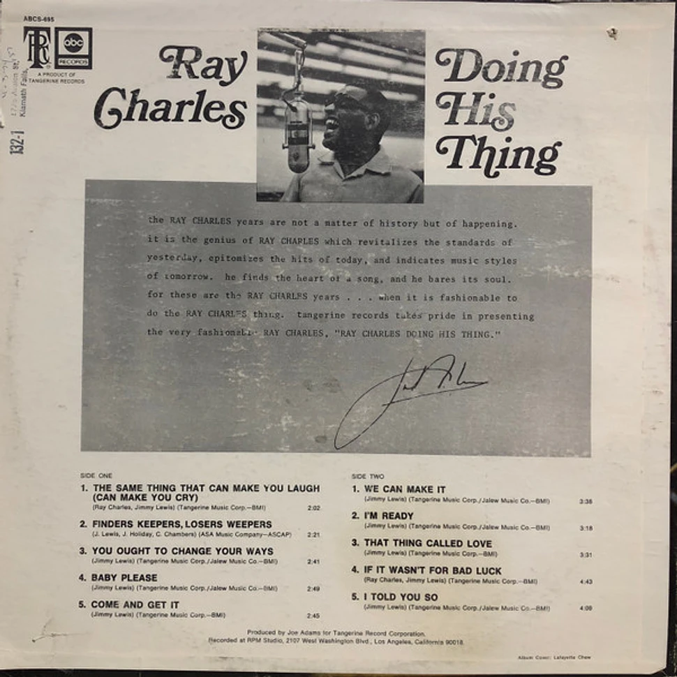 Ray Charles - Doing His Thing