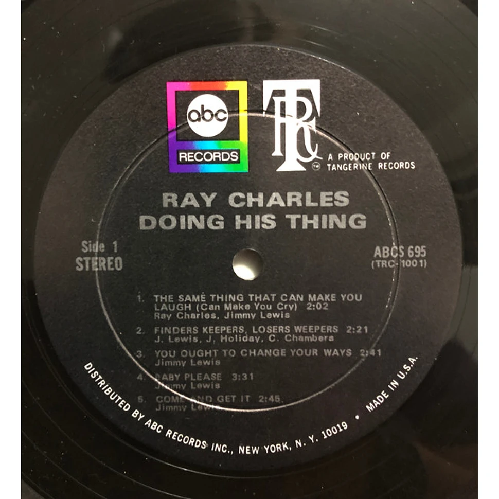 Ray Charles - Doing His Thing