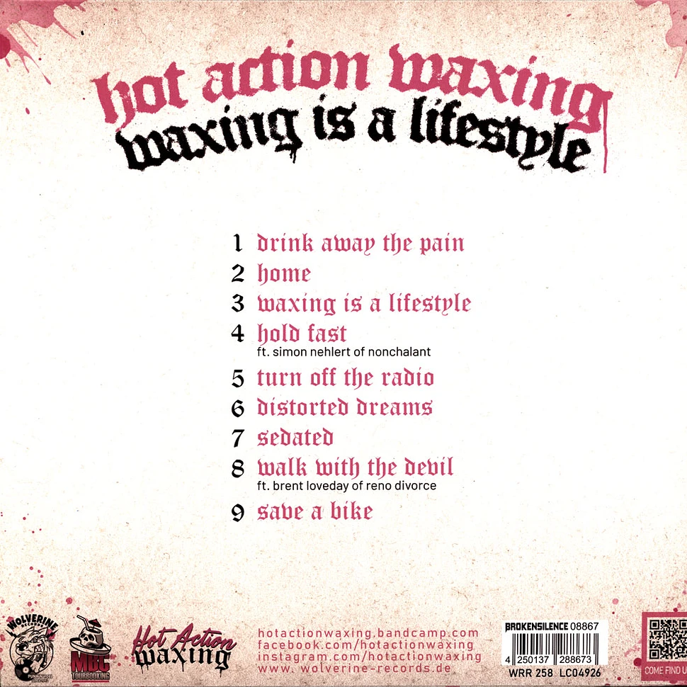 Hot Action Waxing - Waxing Is A Lifestyle Limited Edition