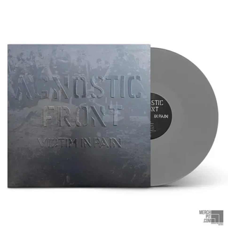 Agnostic Front - Victim In Pain Silver Vinyl Edition