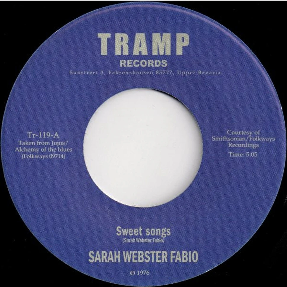 Sarah Webster Fabio - Sweet Songs / Jujus/Alchemy Of The Blues (Instr.)