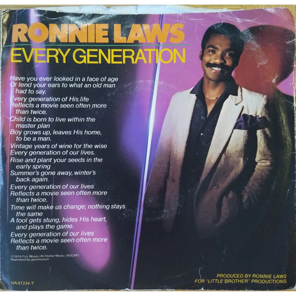 Ronnie Laws - Every Generation