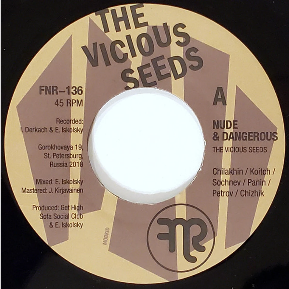 The Vicious Seeds - Nude & Dangerous / Call Of The Sylva