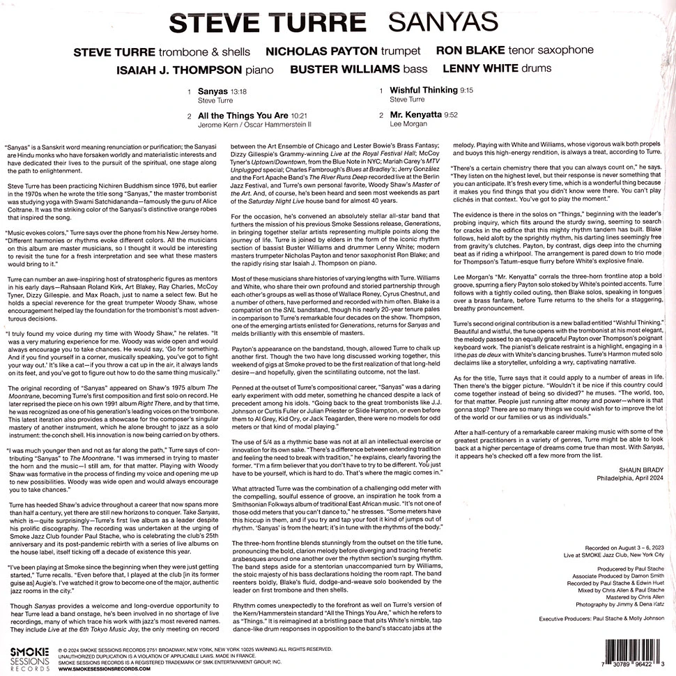 Steve Turre - Sanyas