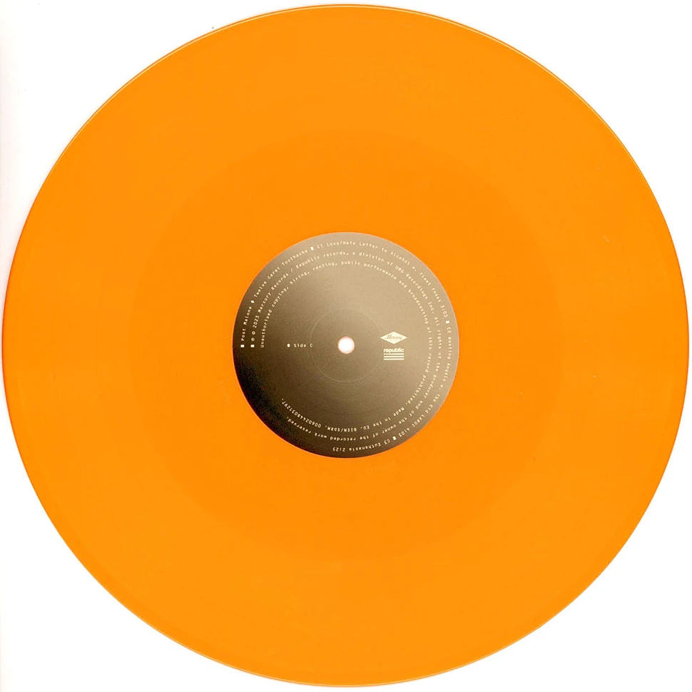 Post Malone - Twelve Carat Toothache Tangerine Vinyl Edition