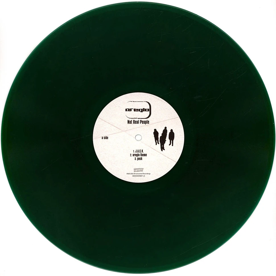 Oreglo - Not Real People Transparent Green Vinyl Edition