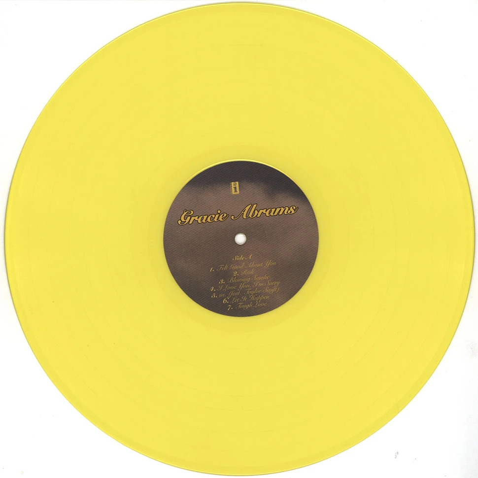 Gracie Abrams - The Secret Of Us Yellow Vinyl Edition - Vinyl LP - 2024 ...